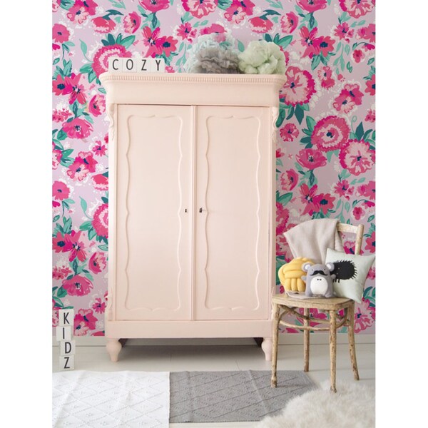 Papier peint adhésif Fantaisie florale