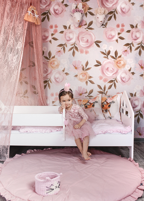 Papier peint panoramique Roses peintes