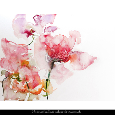 Papier peint adhésif La folie des fleurs