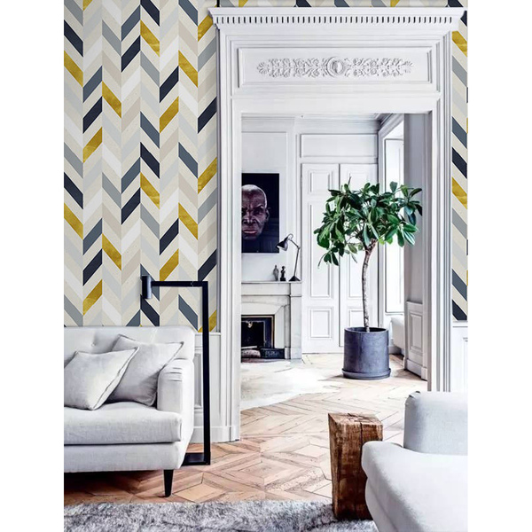 Tapisserie murale Chevrons de style ethnique
