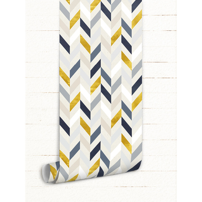 Tapisserie murale Chevrons de style ethnique