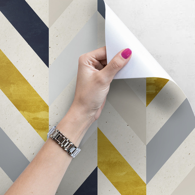 Tapisserie murale Chevrons de style ethnique