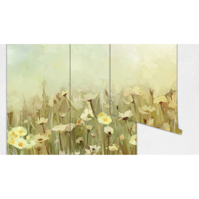 Papier peint Matin brumeux dans la prairie