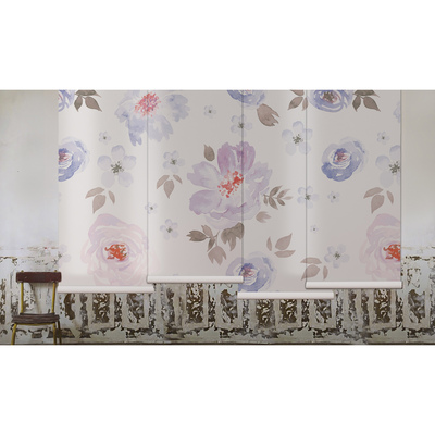 Tapisserie murale Fleurs pastel