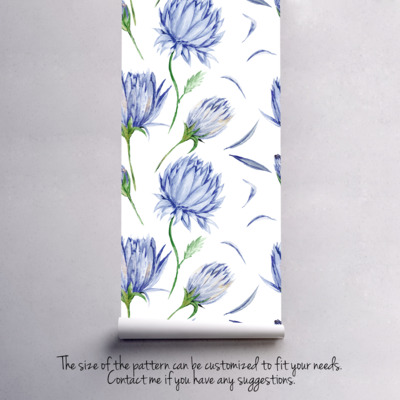 Papier peint adhésif Une prairie pleine d'Habras