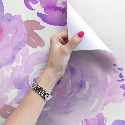 Papier peint adhésif Aujourd'hui, le violet règne