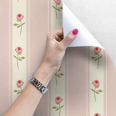 Papier peint adhésif Romantisme délicat