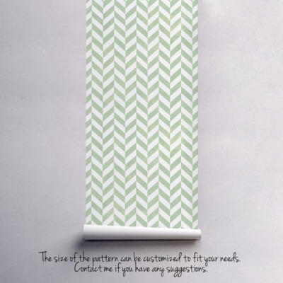 Papier peint Pois mange-tout