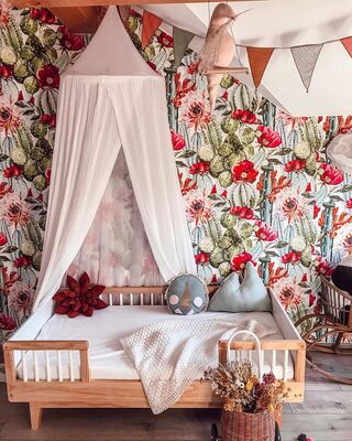 Tapisserie murale Figuier de Barbarie en fleurs