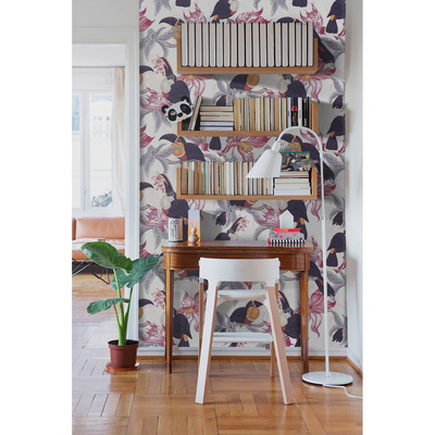 Papier peint Oiseaux exotiques dans la brousse tropicale