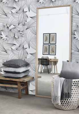 Tapisserie panoramique Lignes magiques