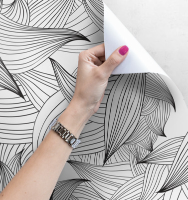 Tapisserie panoramique Lignes magiques