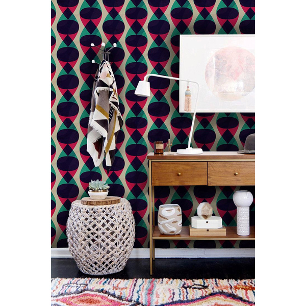 Tapisserie panoramique Nous disons non à l'ennui !