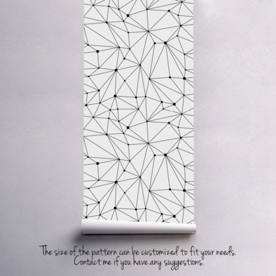 Papier peint Reliez les points