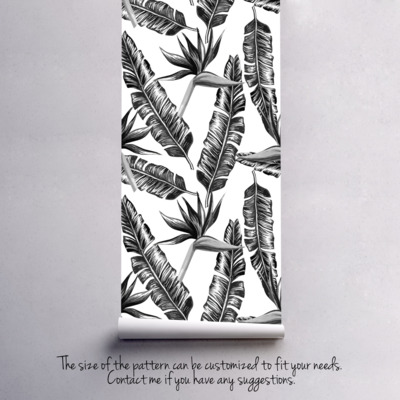 Papier peint Plumes de choucas