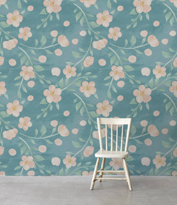 Tapisserie murale Fleurs subtiles