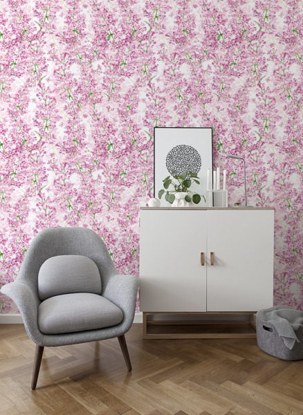Papier peint adhésif Lilas parfumé