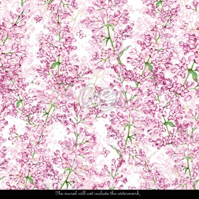 Papier peint adhésif Lilas parfumé