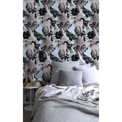 Papier peint Toucan ici, Toucan là