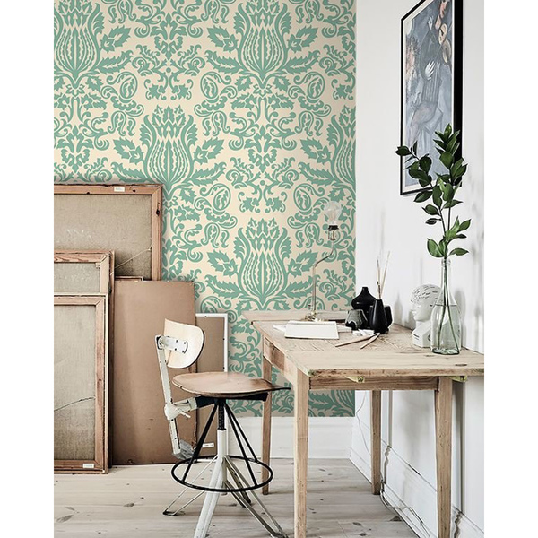 Papier peint adhésif Fantaisie à la menthe