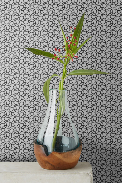 Papier peint panoramique Vortex géométrique