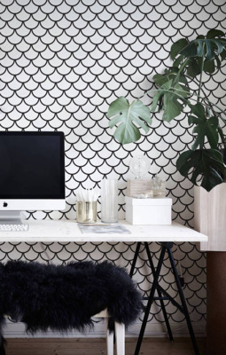 Papier peint Écailles de poisson