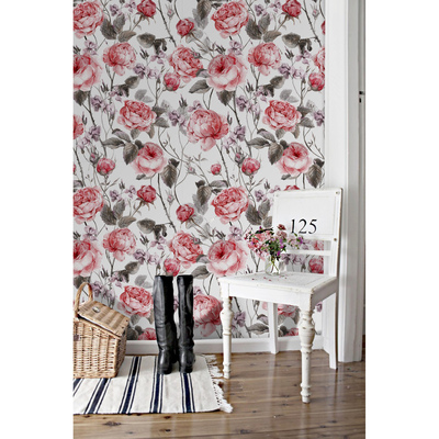 Tapisserie murale Roses amoureuses