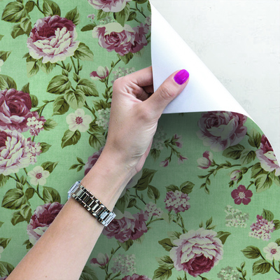 Tapisserie murale Tapis fleuri