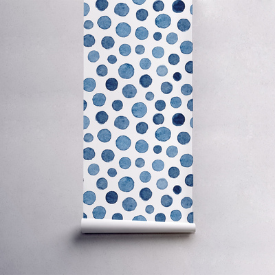 Tapisserie murale Points d'encre