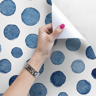 Tapisserie murale Points d'encre