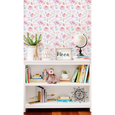 Tapisserie murale Roses roses