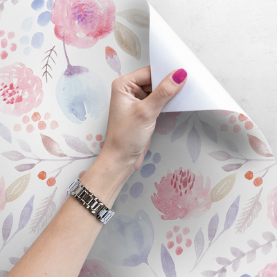 Tapisserie murale Roses roses