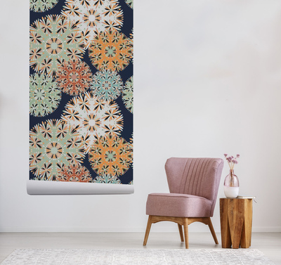 Tapisserie panoramique Folie colorée des couleurs