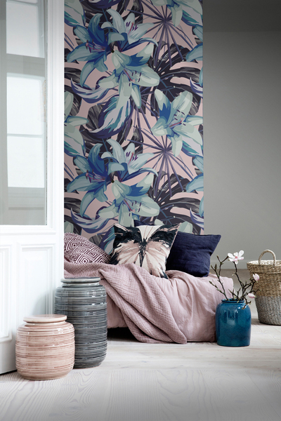 Papier peint adhésif Lys bleus