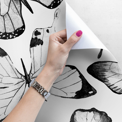 Papier peint panoramique Pensez comme des papillons