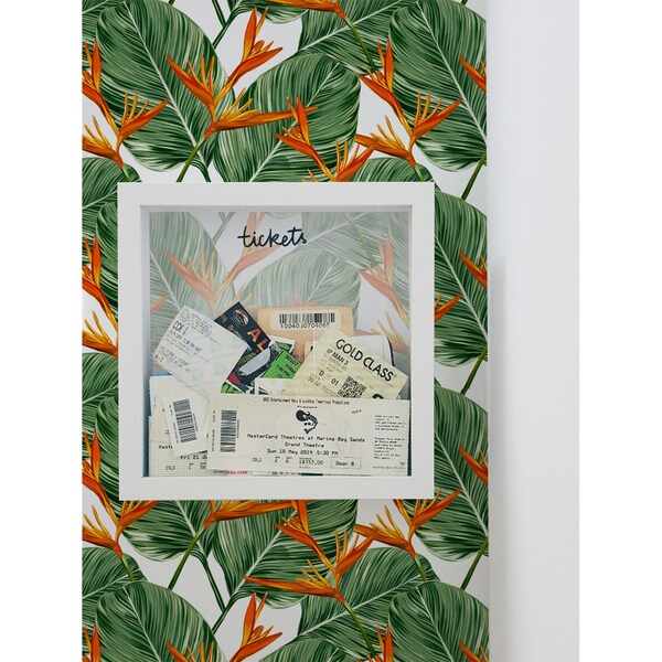 Papier peint Fleurs dans la jungle sauvage