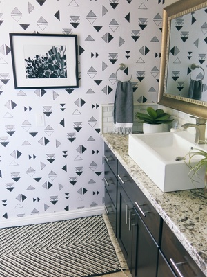 Papier peint Géométrie triangulaire