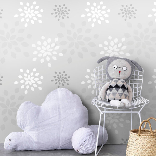 Tapisserie murale Flocons de neige du jardin