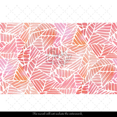 Tapisserie murale Vitrail du matin