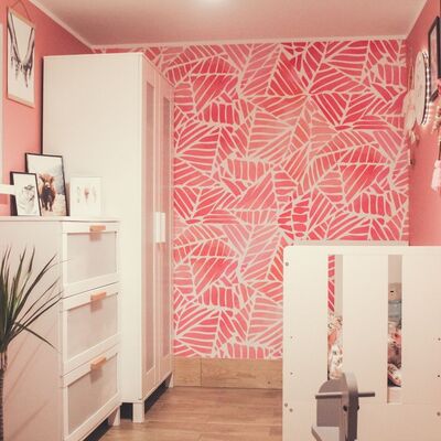 Tapisserie murale Vitrail du matin