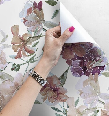 Papier peint Fleurs romantiques