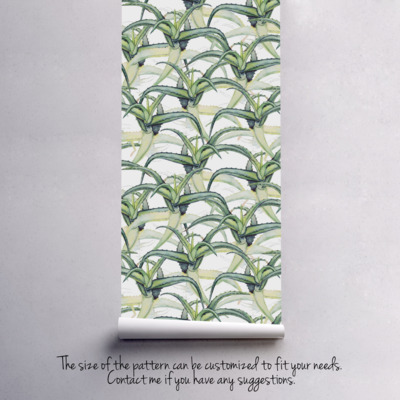 Tapisserie murale Plantation d'agaves