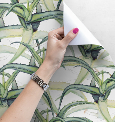 Tapisserie murale Plantation d'agaves