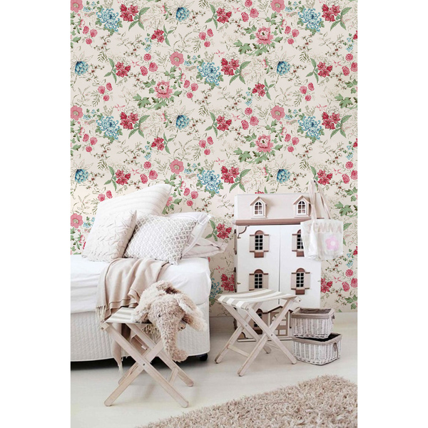 Papier peint adhésif Un monde plein de fleurs