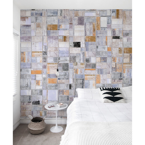 Tapisserie murale Ce mur est-il carrelé ?