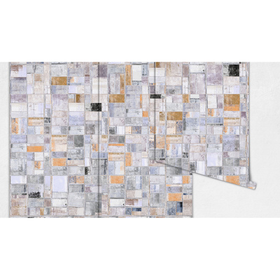 Tapisserie murale Ce mur est-il carrelé ?