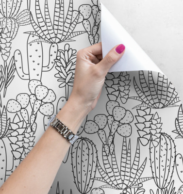 Tapisserie murale Livre de coloriage épineux