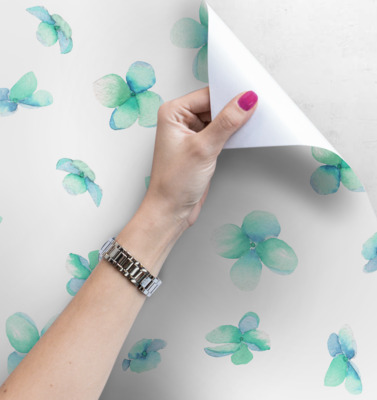 Tapisserie murale Pluie de fleurs