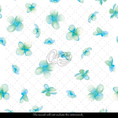 Tapisserie murale Pluie de fleurs