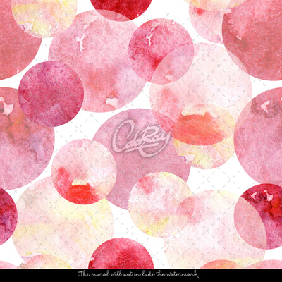 Papier peint Pois et roses